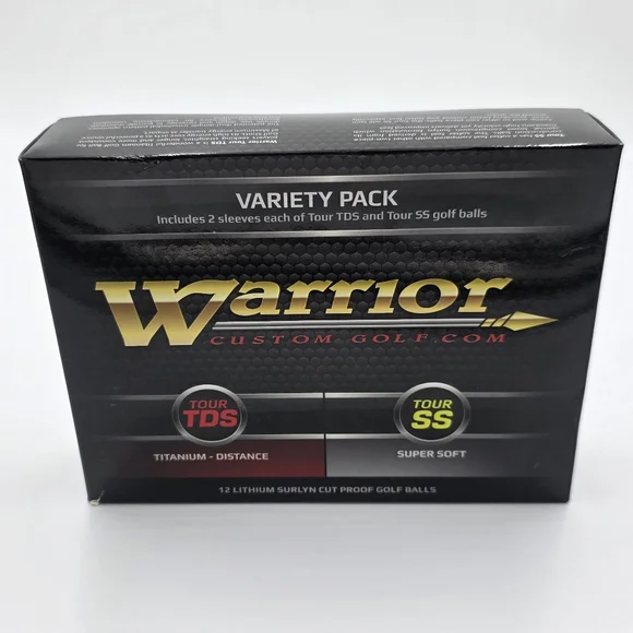 Warrior Custom Golf Variety Pack Golf Balls - Picture 1 of 7
